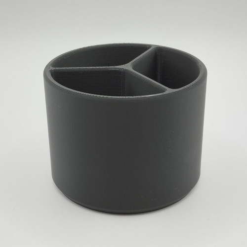 Modern Make-Up Organizer 3D printed, customizable color