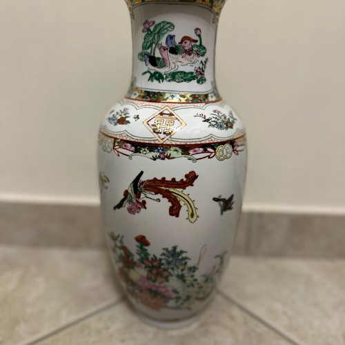 Chinese vase antique from the 1980s new