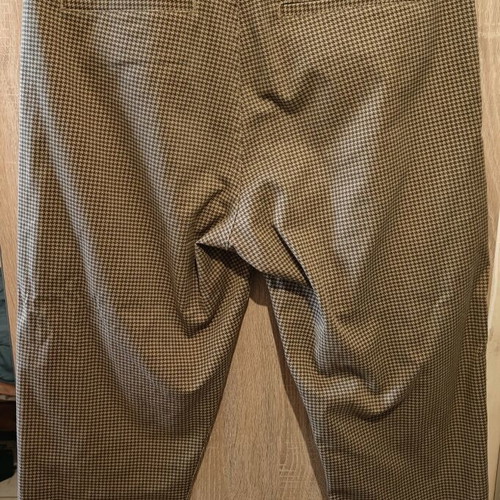 Obey Men's Houndstooth Pants Size 32 Used, Beige