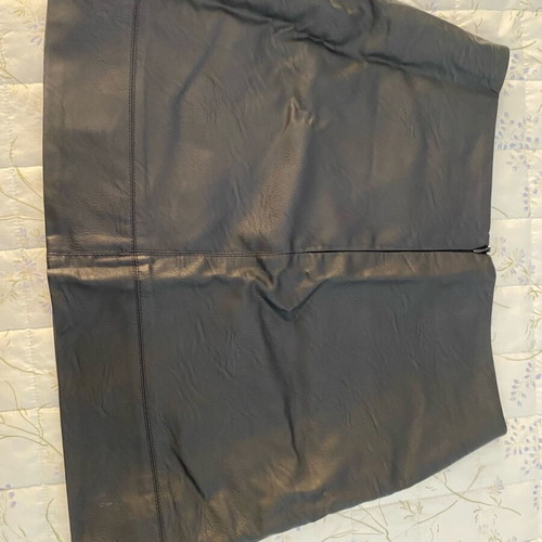 Moutaki leather skirt large
