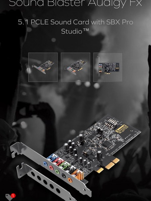 Creative sound card like new