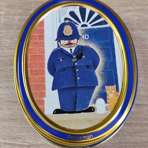 Vintage Bentley's of London tin candy box used