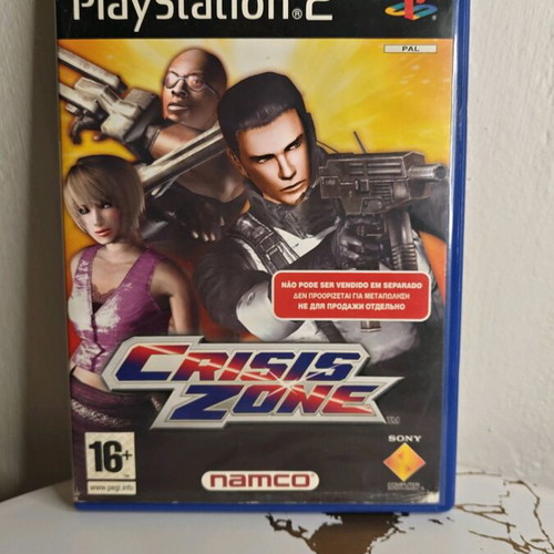 Crisis Zone PlayStation 2 game used, shooting arcade