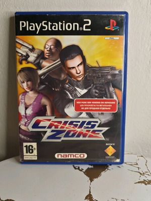 Crisis Zone PlayStation 2 game used, shooting arcade