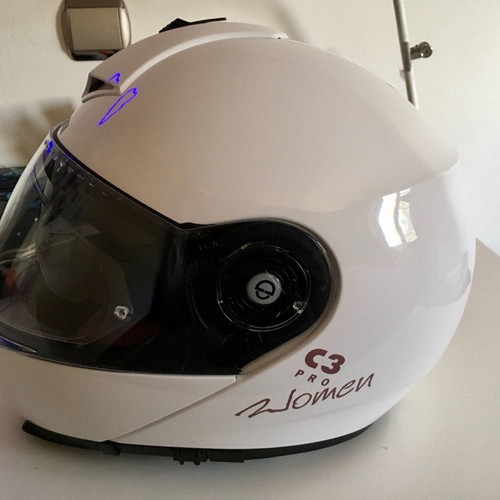 Schuberth C3 Pro helmet women's 52/53 Xsmall used