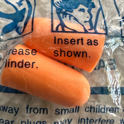 Earplugs new sealed