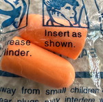 Earplugs new sealed