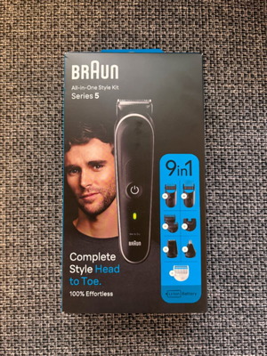 Braun σετ κουρευτικής μηχανής 5 σε 1, Multigroom MGK5410
