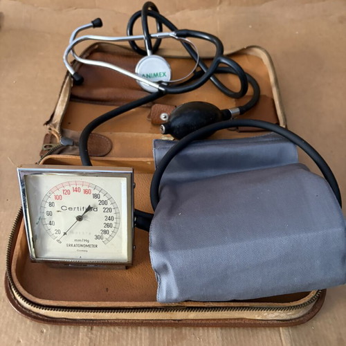 Blood pressure monitor used, vintage 1950s