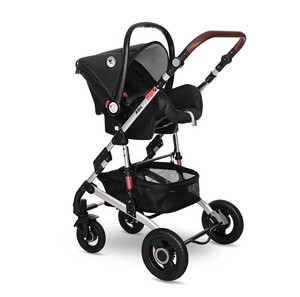 Παιδικό Καρότσι  Alba Premium Steel Grey Lorelli Με Αντιστρέψιμη Θέση/Κάθισμα αυτοκινήτου 0-13kg