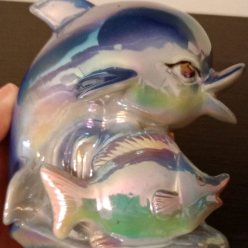 Vintage decorative dolphin like new