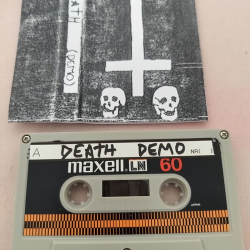 Death 5 demo cassette tapes like new, metal