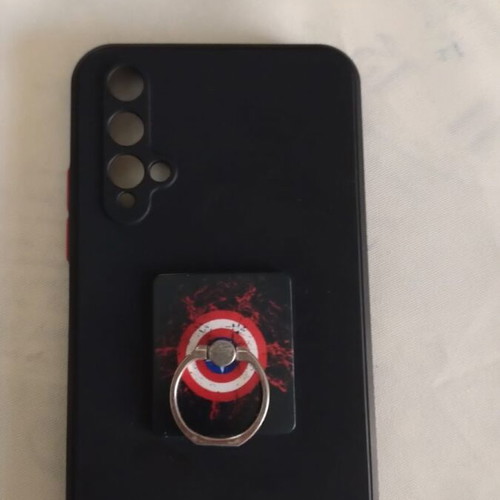 Huawei Nova 5T case with shield-style ring holder, like new
