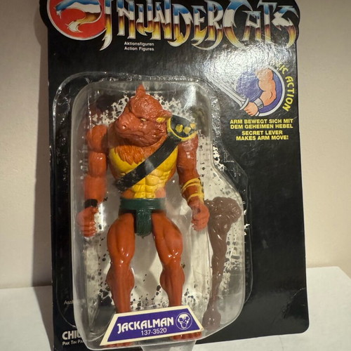 ThunderCats Jackalman action figure LJN 1986 new sealed box