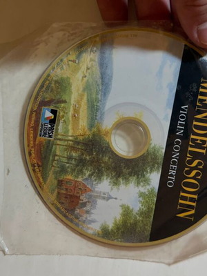 Mendelssohn Violin Concerto CD Prism Leisure Corporation PLD 1205