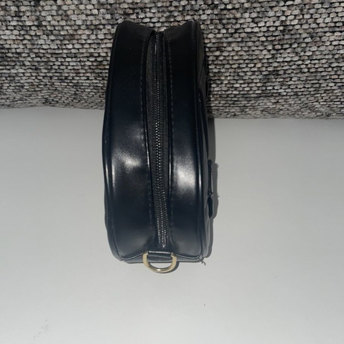 Belt bag with embossed quilted heart design, new