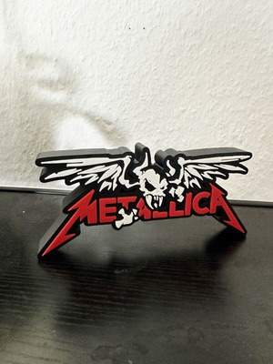 Metallica logo decoration like new