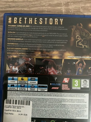 NBA 2K16 PS4 game