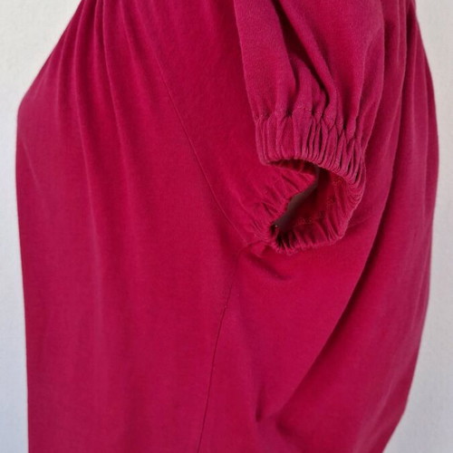 Benetton dress S fuchsia like new