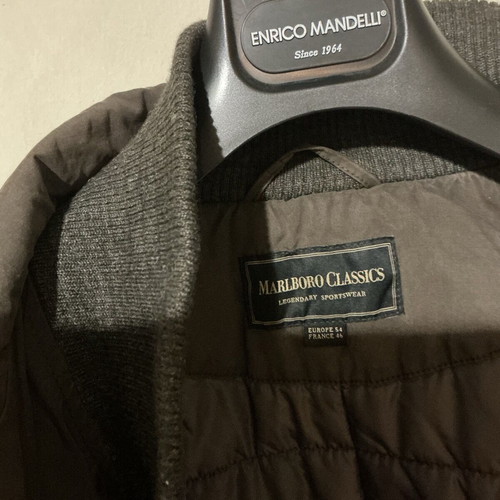 Marlboro jacket XL brown like new