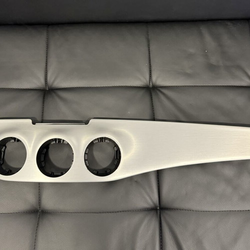 Mercedes Benz dashboard trim brushed aluminium for A-class W176, CLA-class W117, GLA-class X156