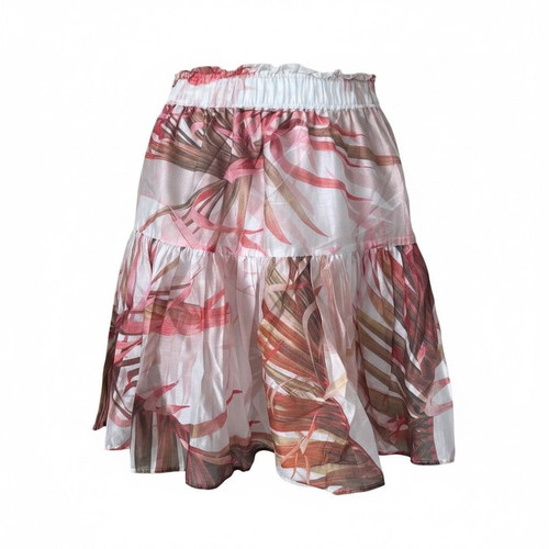 All Saints Astria Mae Luar Skirt like new, brown and pink