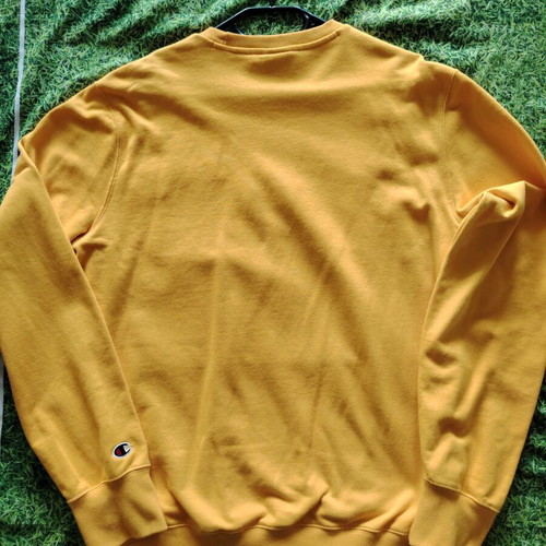 Champion Crewneck Shirt XL used, yellow