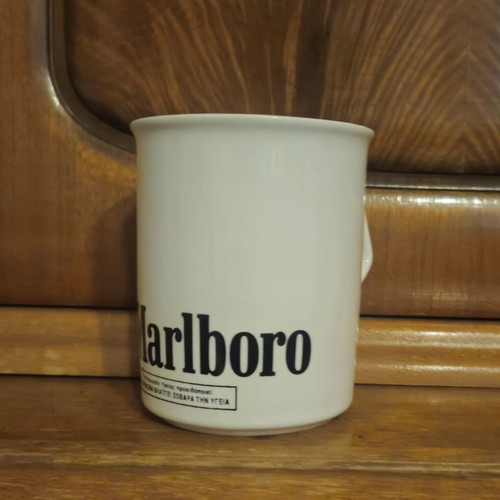 Marlboro ceramic mug, promotional advertising