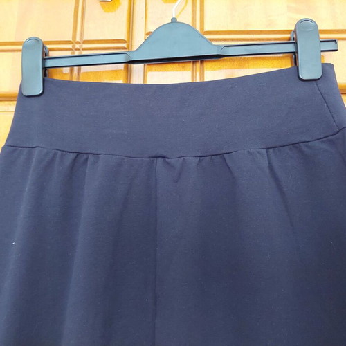 Heel Athens Lab asymmetrical black skirt like new with colorful buttons