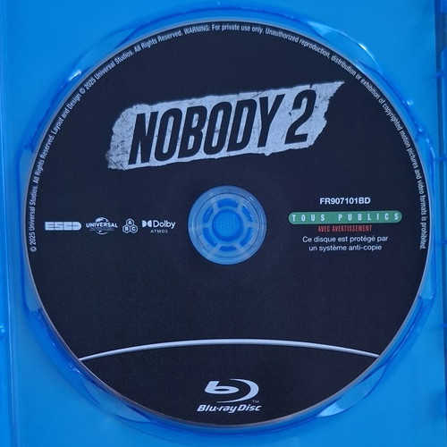 Nobody 2 Blu-ray movie with subtitles