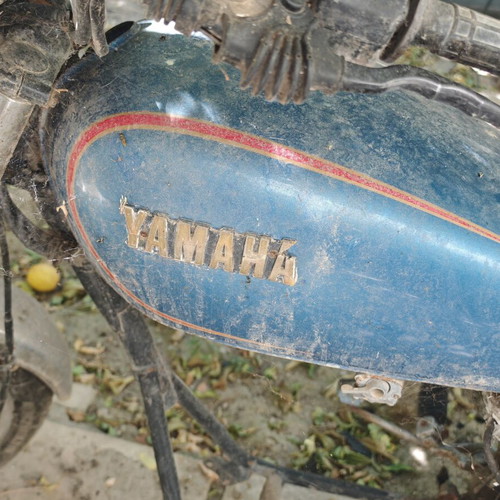 Yamaha motorcycle used for spare parts or scrap