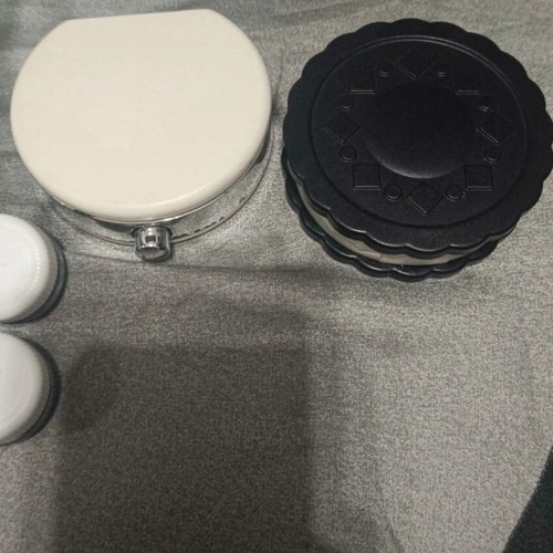 Contact lens cases like new, all together
