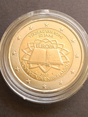 Νόμισμα 2 Ευρώ Ολλανδία 2007 50ή επέτειος της Συνθήκης της Ρώμης UNC