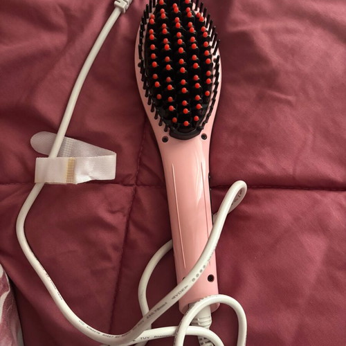 Electric hairbrush like new, ideal for straightening