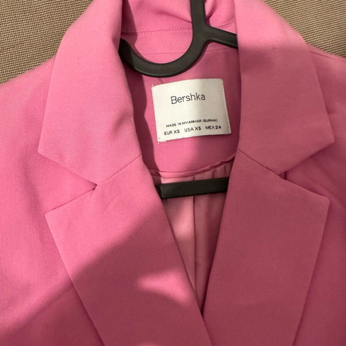 Pink Bershka jacket dress like new noXS
