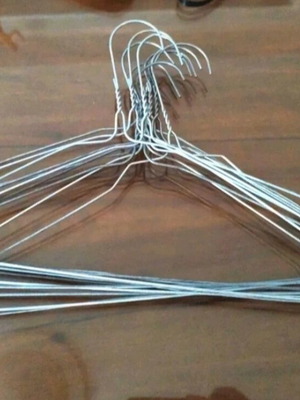 Metal wire hangers set of 20 like new