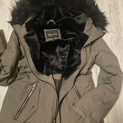 Women's modern branded jacket new, green