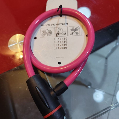 Motorcycle and bicycle lock new unused