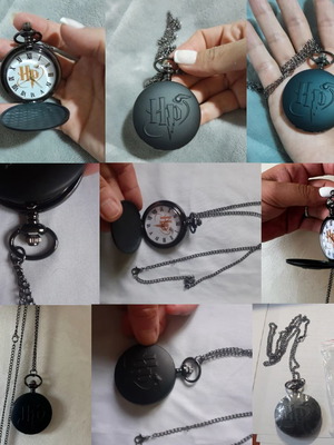 Antique Ρολόι Τσέπης Quartz Κρεμαστό Ρολόι με αλυσίδα Ρωμαϊκοί αριθμοί