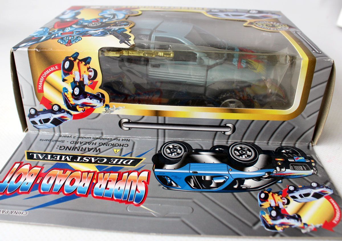 Vintage 90's Super Road Bot die cast… - € 34,00 - Vendora.cy