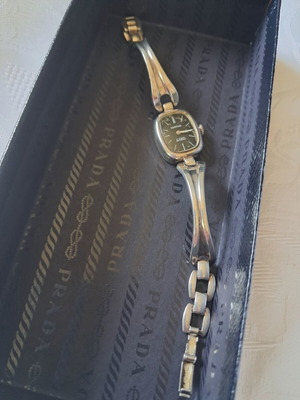 Vintage German Technology Watch silver, like new, 17 jewels, mechanical