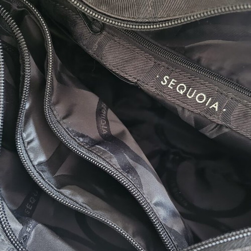 Sequoia shoulder bag used, black and gray