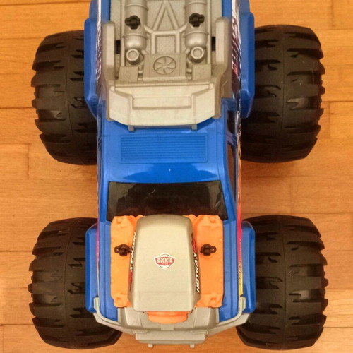 Dickie Toys Freewheel Lekebil 38.5cm toy car like new with large wheels and suspension