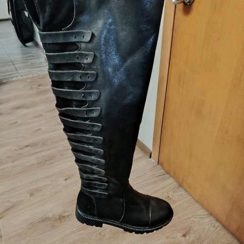 Women's boots new natural leather size 39