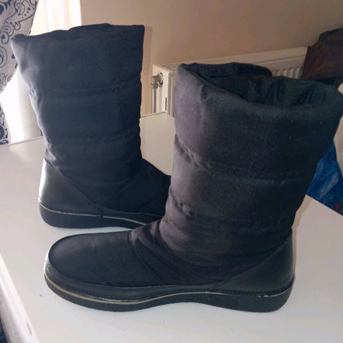 Gordura Dolomite Snow boots used, black, size 46
