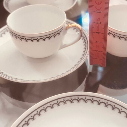 KPM Porcelain Like New 3 Espresso Cups Antique