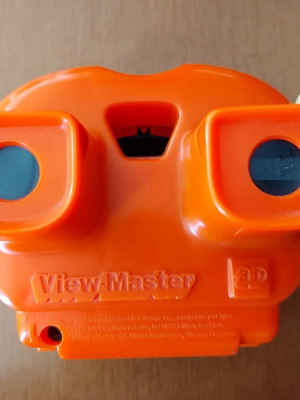 View-Master Lighted 3-D μεταχειρισμένο με 3 Reels Jurassic Park