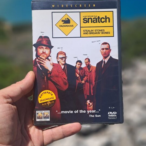 Snatch DVD used, comedy action adventure with subtitles