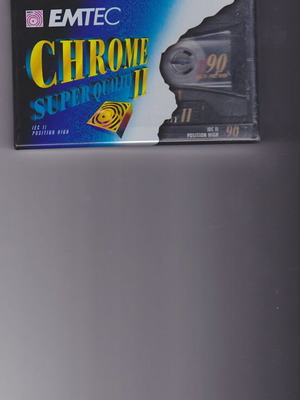BASF Emtec Chrome II cassette new sealed