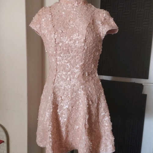 Missguided dress with sequins like new, size S, pink